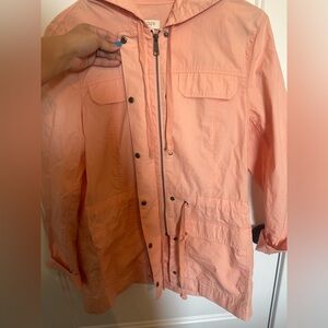 J. Crew Peach Utility Jacket